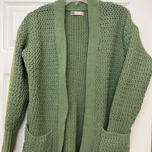 NWOT SO open front cardigan